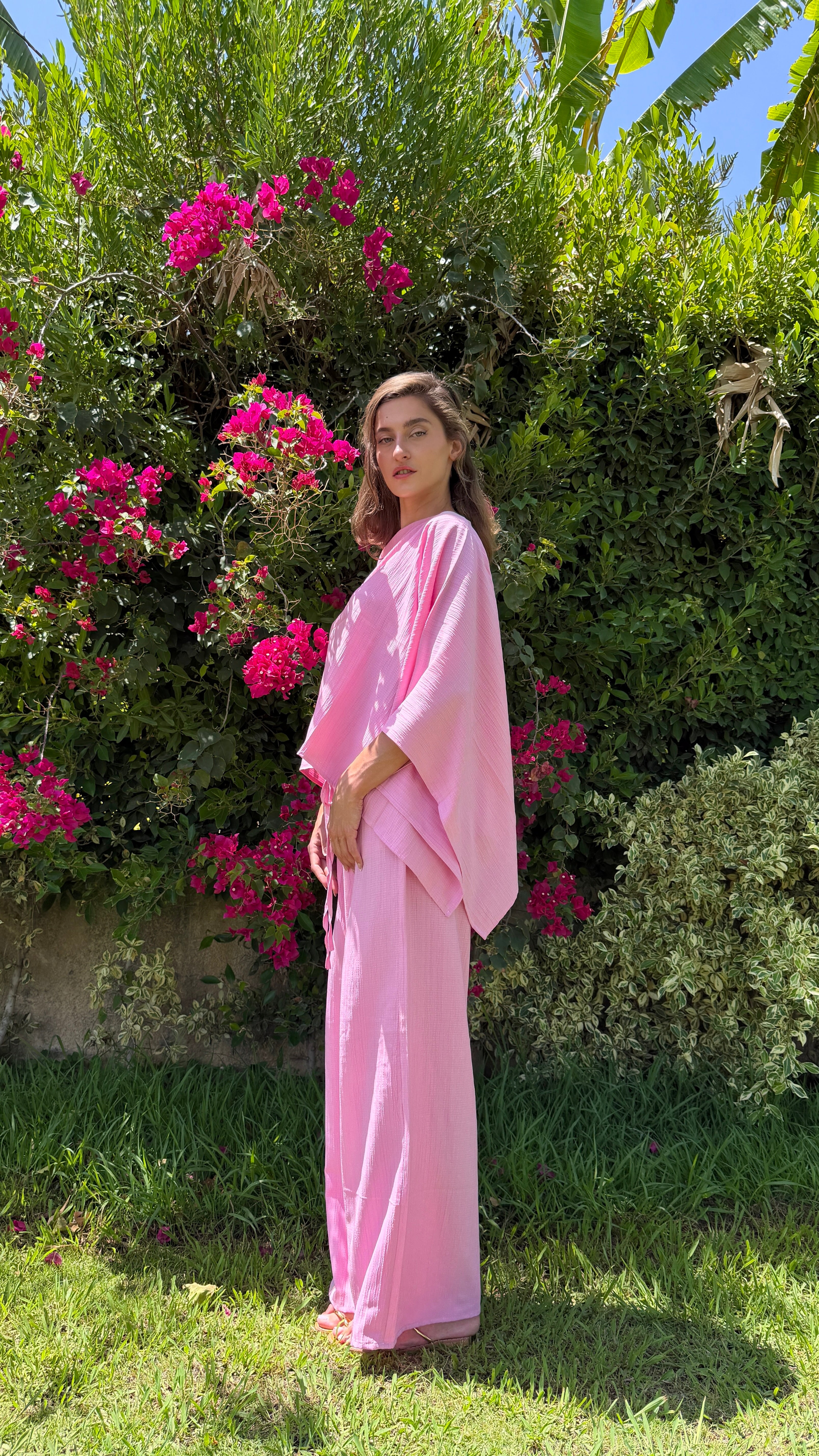 Daydream set in baby pink