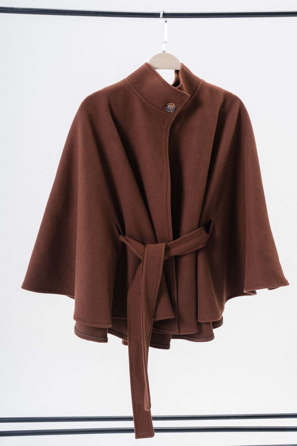 The Lady- in chocolate brown